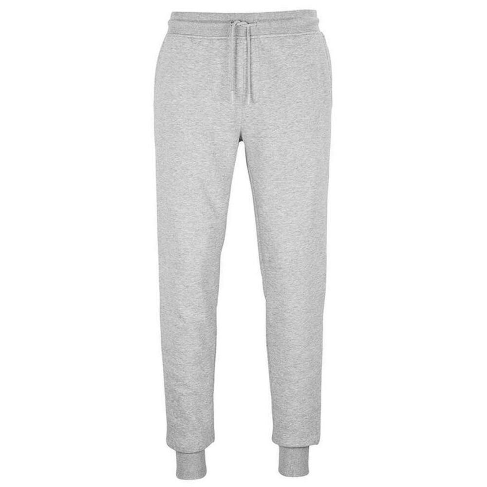 SOLS Unisex Adult Jumbo Slim Sweatpants / Gray Marl